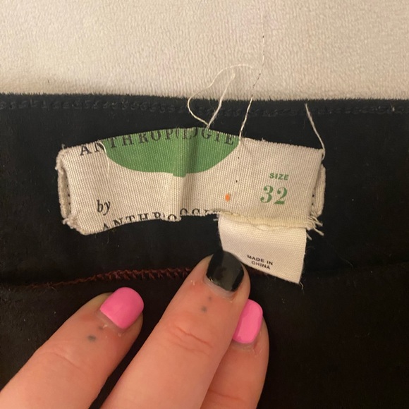 Mixed Fabric Leggings - Picture 4 of 4